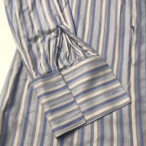 CHRISTOPHER LENA MEN'S XL TALL Cotton Dress Shirt - Picture 3 of 4